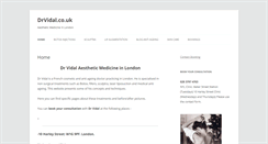 Desktop Screenshot of drvidal.co.uk